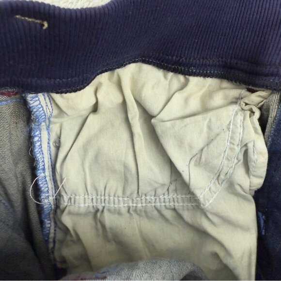 True Religion NWT Men's Size 33x33 Blue Denim Jeans Straight Leg w/Drawstrings - Picture 10 of 10